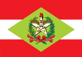 Bandeira Santa Catarina