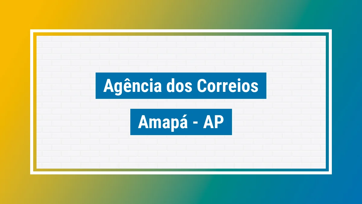 Imagem ilustrativa correios Amapá AP