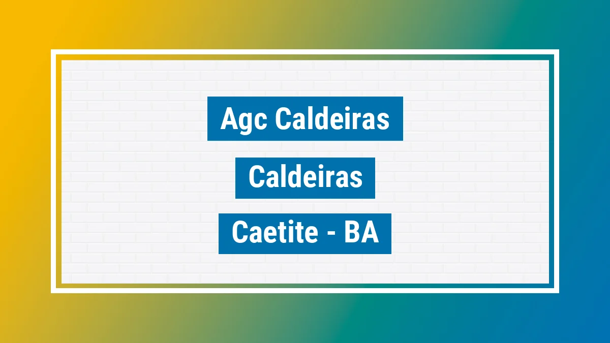 Unidade de agência dos Correios Agc Caldeiras Caldeiras Caetité BA