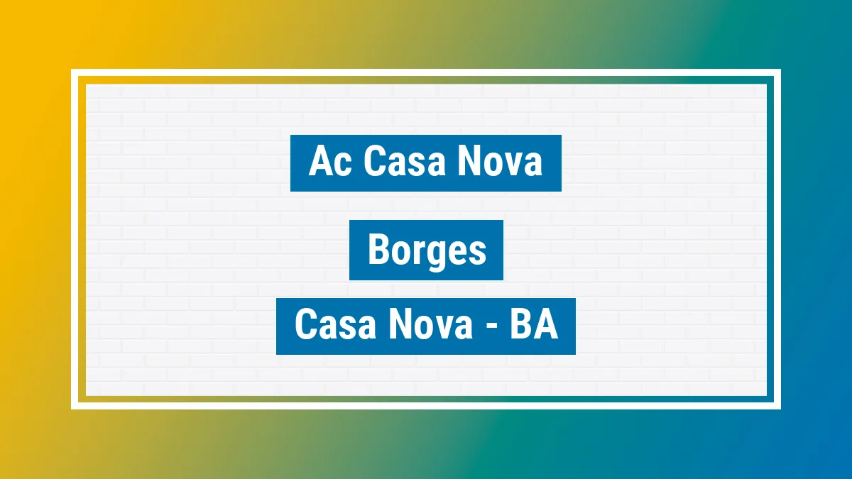 Unidade de agência dos Correios Ac Casa Nova Borges Casa Nova BA