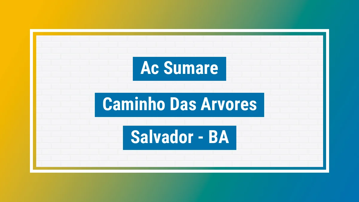 Unidade de agência dos Correios Ac Sumare Caminho das Árvores Salvador BA