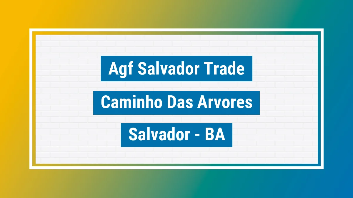 Unidade de agência dos Correios Agf Salvador Trade Caminho das Árvores Salvador BA