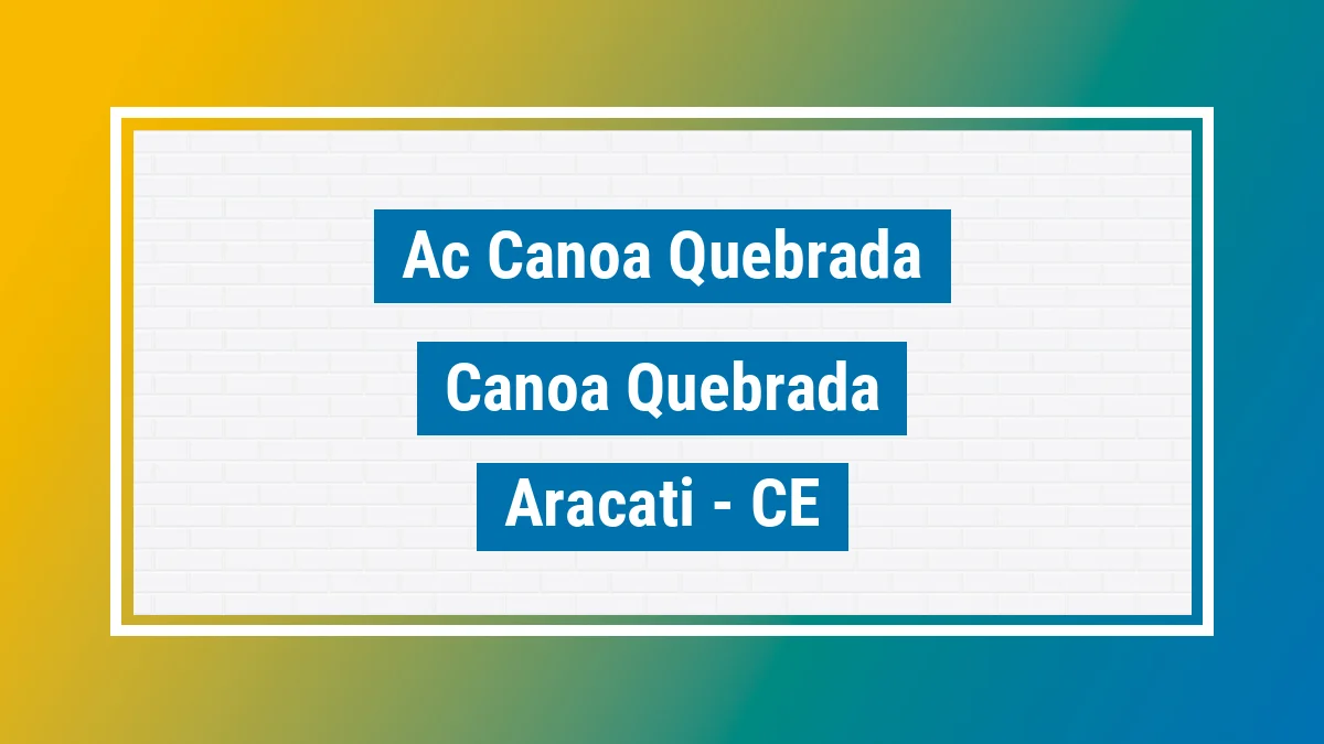 Unidade de agência dos Correios Ac Canoa Quebrada Canoa Quebrada Aracati CE