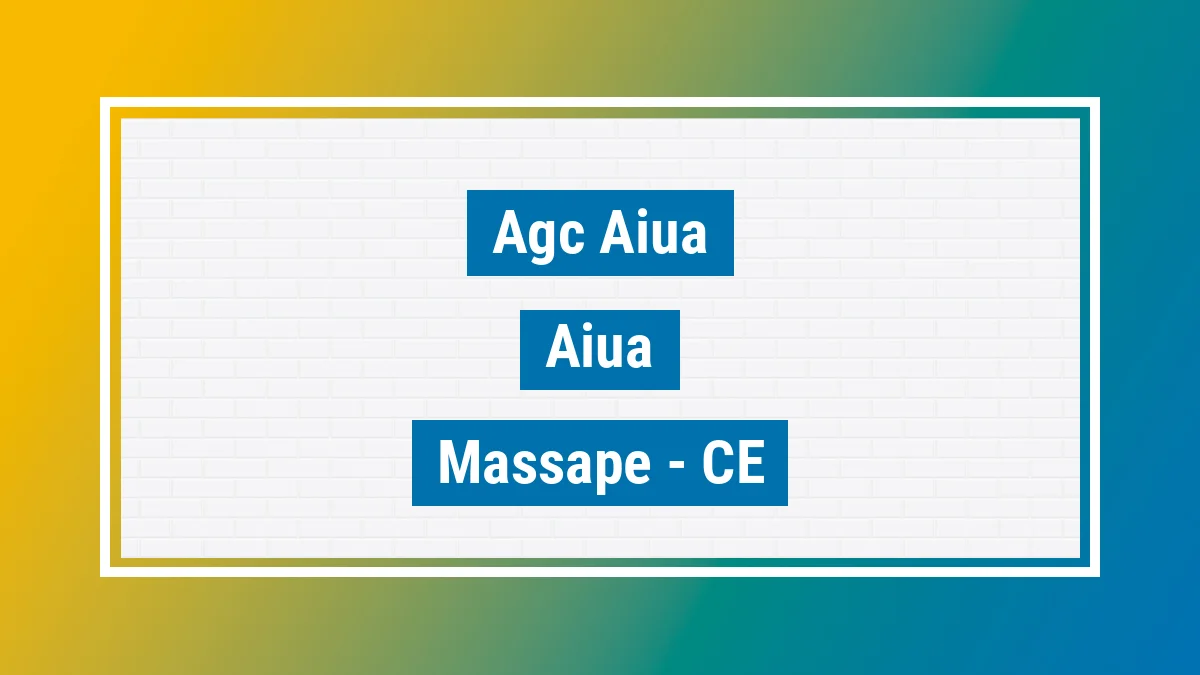 Unidade de agência dos Correios Agc Aiuá Aiuá Massapê CE