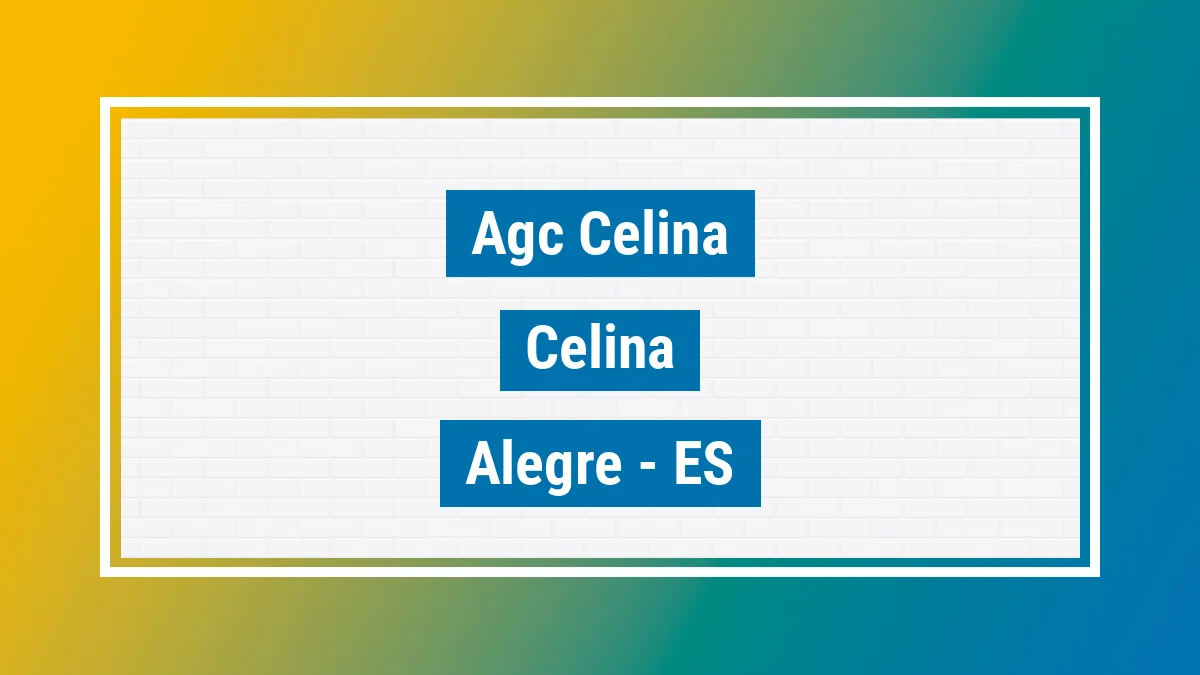 Unidade de agência dos Correios Agc Celina Celina Alegre ES