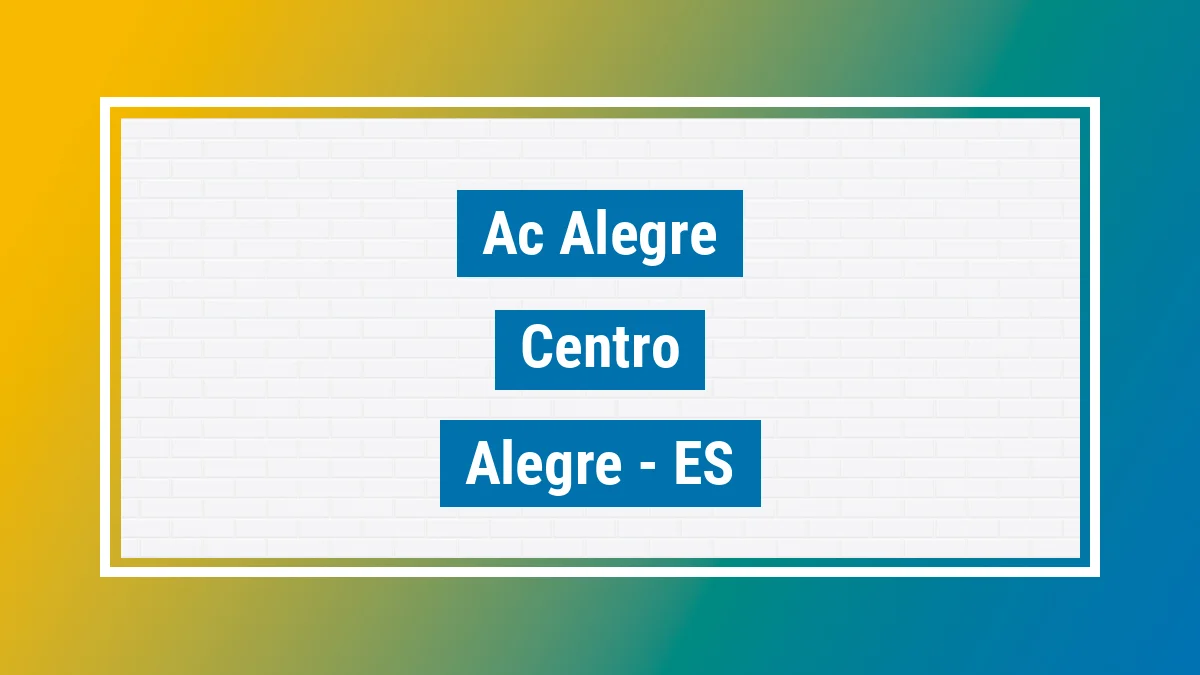 Unidade de agência dos Correios Ac Alegre Centro Alegre ES