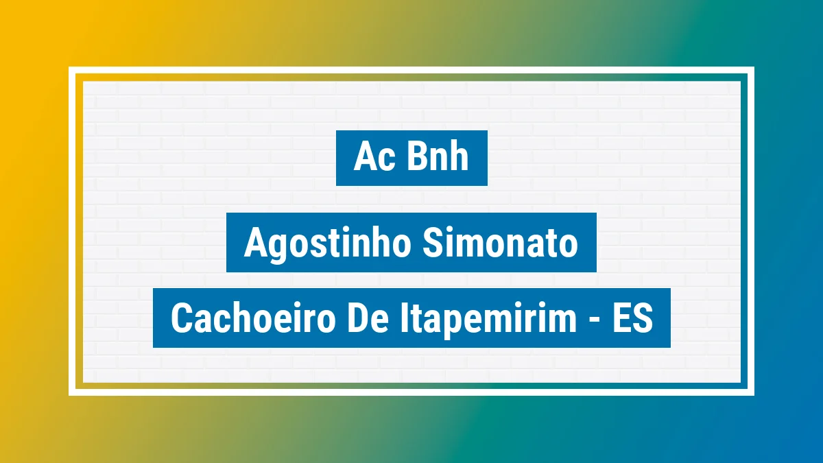 Unidade de agência dos Correios Ac Bnh Agostinho Simonato Cachoeiro de Itapemirim ES