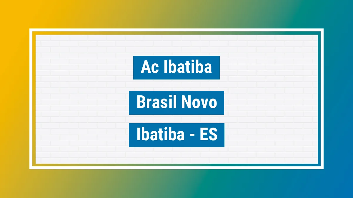 Unidade de agência dos Correios Ac Ibatiba Brasil Novo Ibatiba ES
