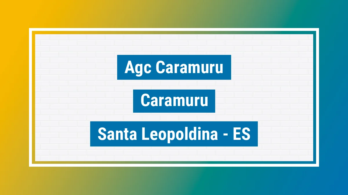 Unidade de agência dos Correios Agc Caramuru Caramuru Santa Leopoldina ES