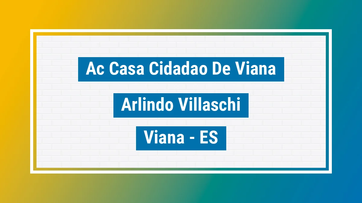 Unidade de agência dos Correios Ac Casa Cidadao de Viana Arlindo Villaschi Viana ES