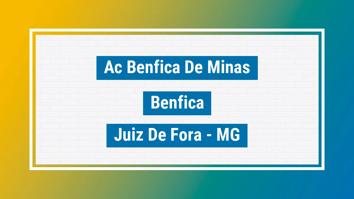 Unidade de agência dos Correios Ac Benfica de Minas Benfica Juiz de Fora MG