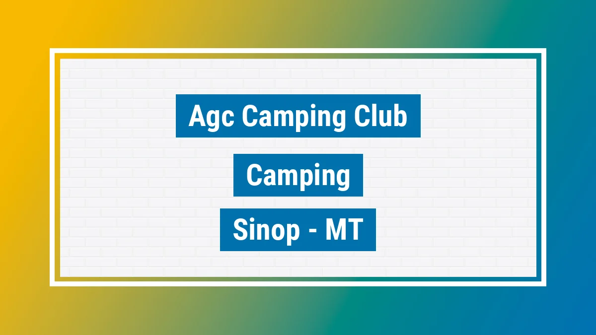 Unidade de agência dos Correios Agc Camping Club Camping Sinop MT