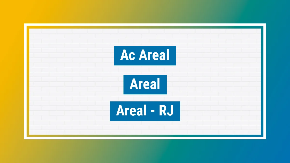 Unidade de agência dos Correios Ac Areal Areal Areal RJ