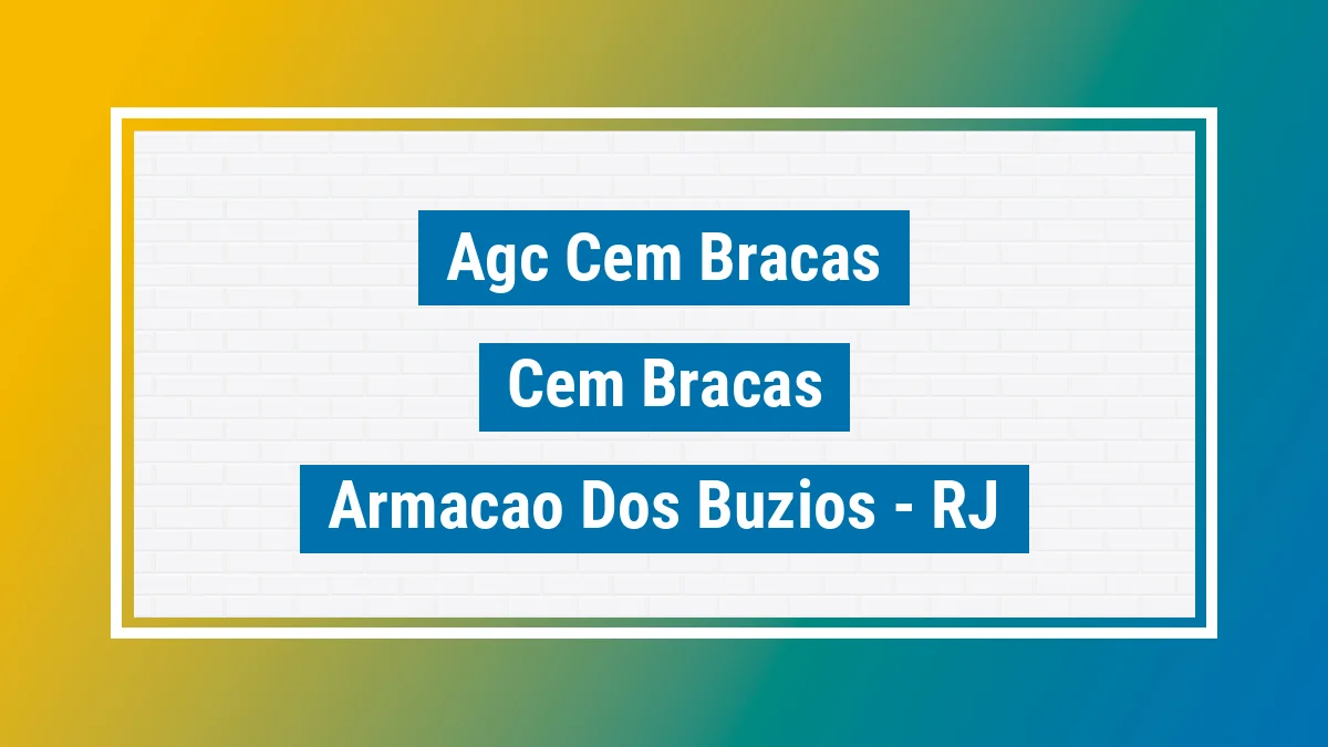 Unidade de agência dos Correios Agc Cem Bracas Cem Braças Armação dos Búzios RJ