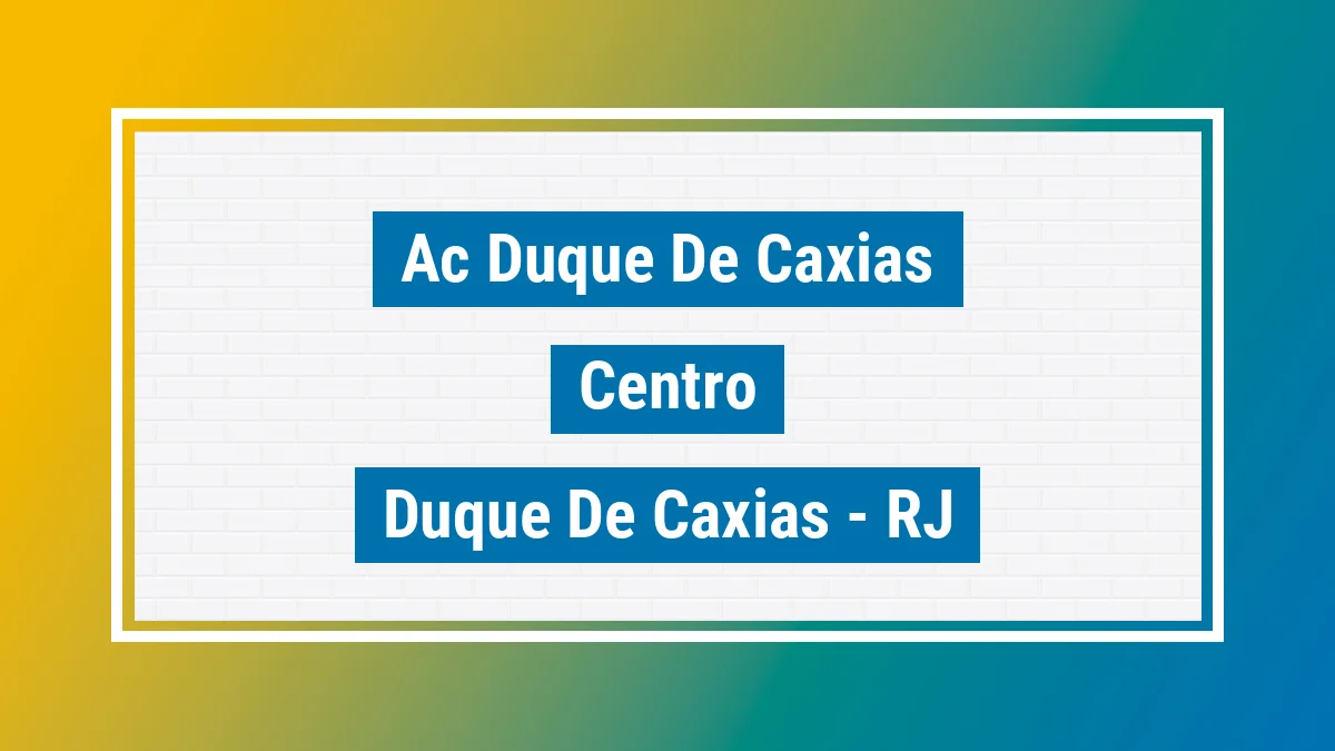 Unidade de agência dos Correios Ac Duque de Caxias Centro Duque de Caxias RJ