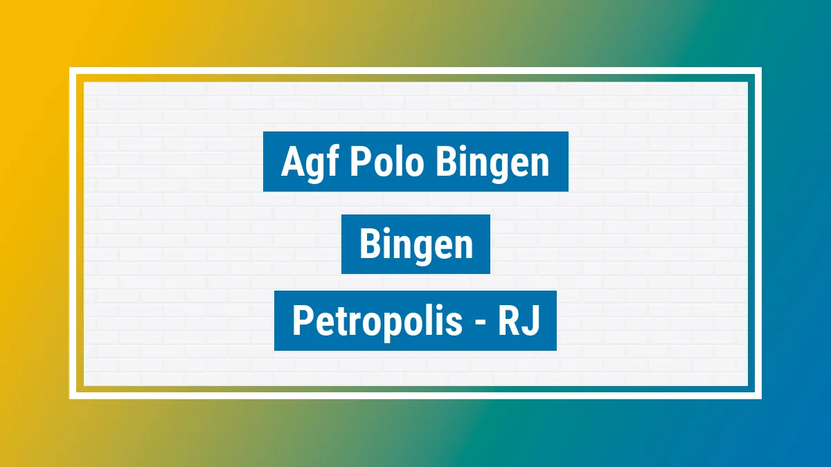 Unidade de agência dos Correios Agf Polo Bingen Bingen Petrópolis RJ