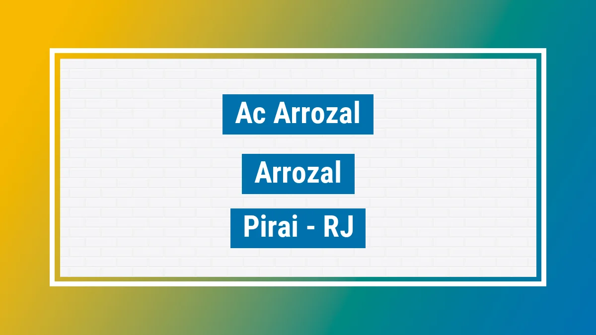 Unidade de agência dos Correios Ac Arrozal Arrozal Piraí RJ