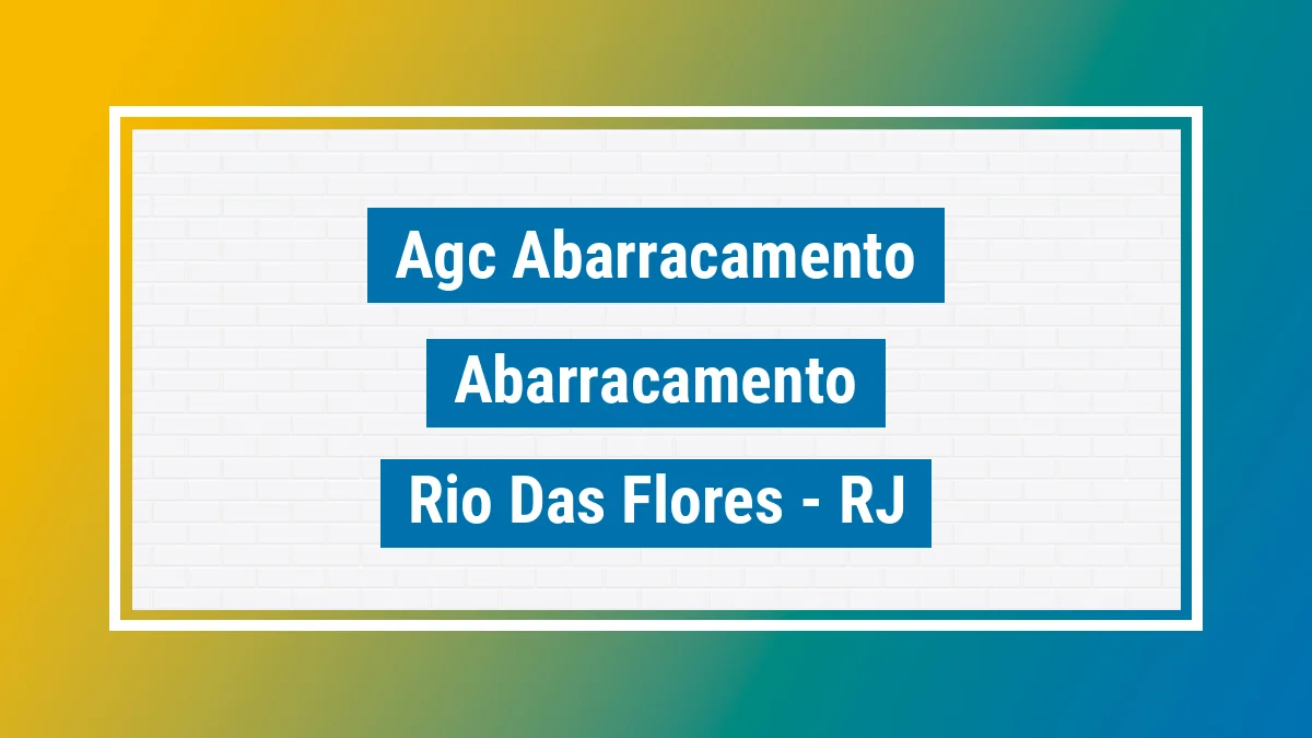 Unidade de agência dos Correios Agc Abarracamento Abarracamento Rio das Flores RJ