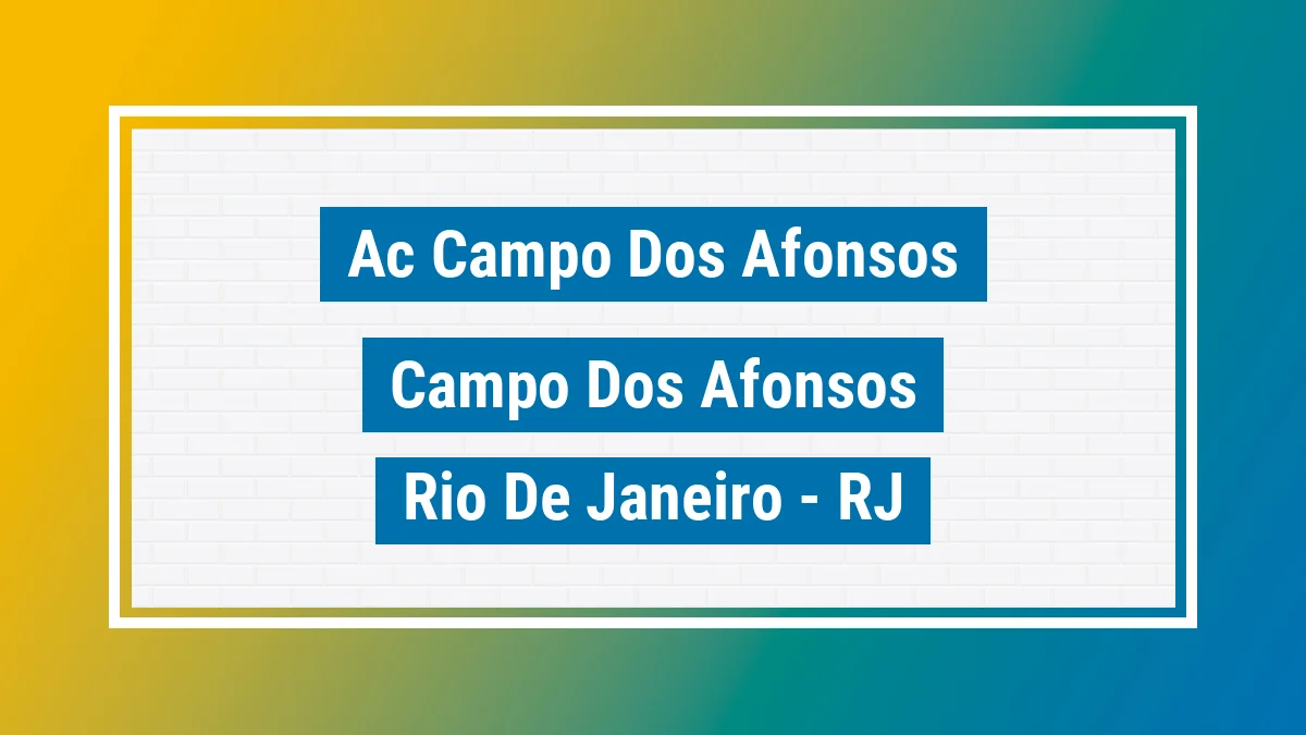 Unidade de agência dos Correios Ac Campo dos Afonsos Campo dos Afonsos Rio de Janeiro RJ