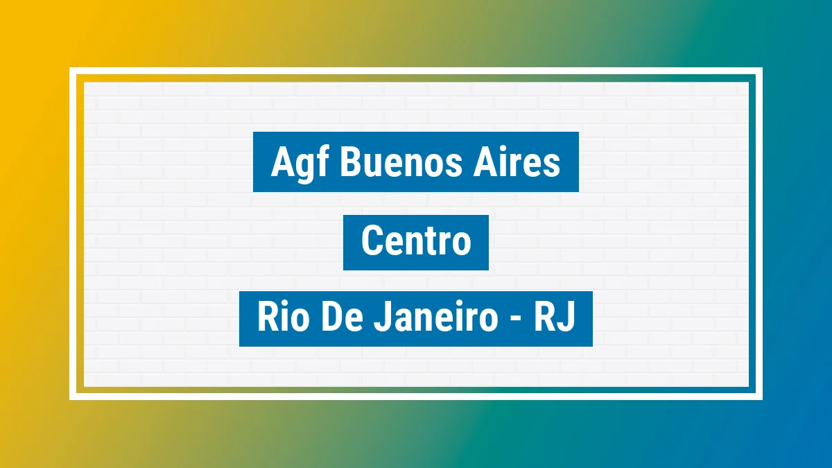 Unidade de agência dos Correios Agf Buenos Aires Centro Rio de Janeiro RJ