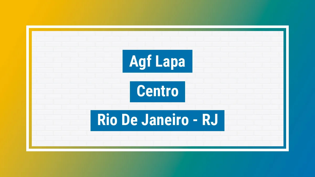 Unidade de agência dos Correios Agf Lapa Centro Rio de Janeiro RJ