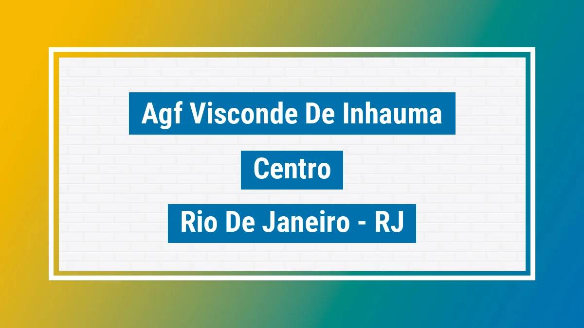 Unidade de agência dos Correios Agf Visconde de Inhauma Centro Rio de Janeiro RJ