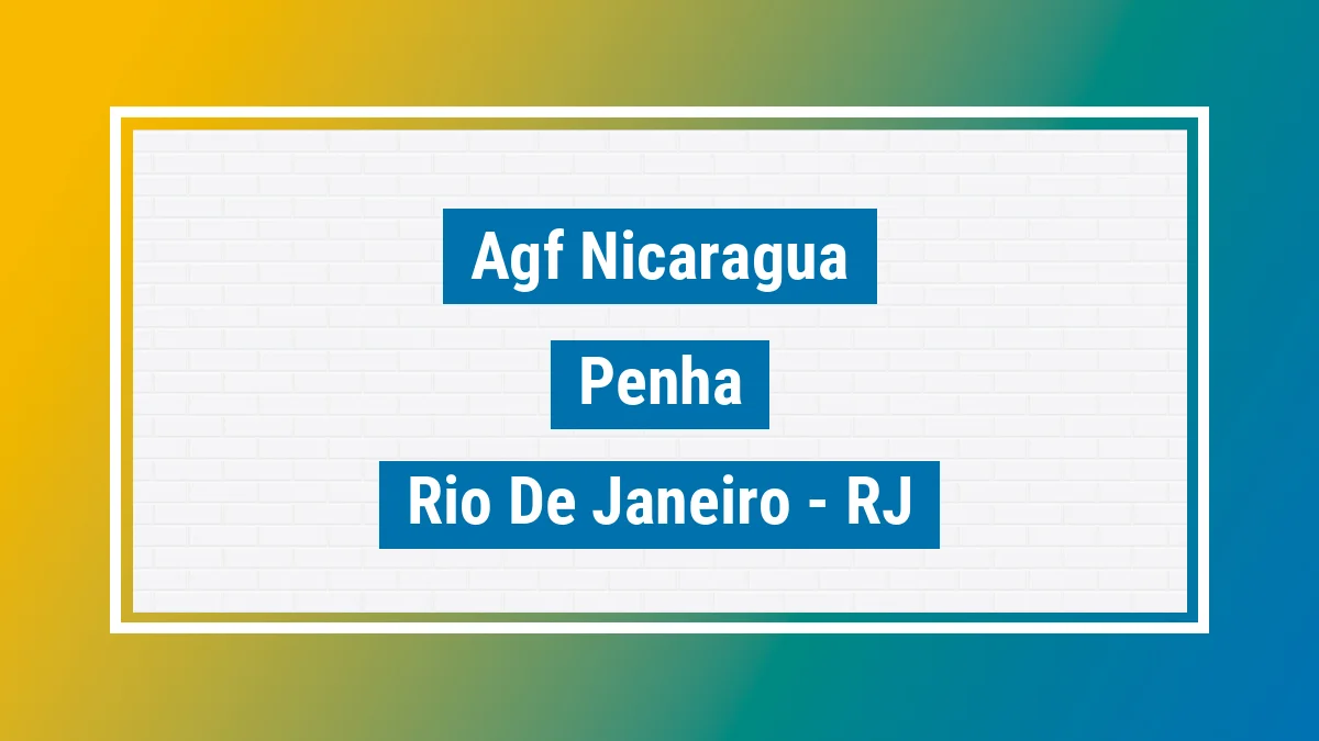 Unidade de agência dos Correios Agf Nicaragua Penha Rio de Janeiro RJ