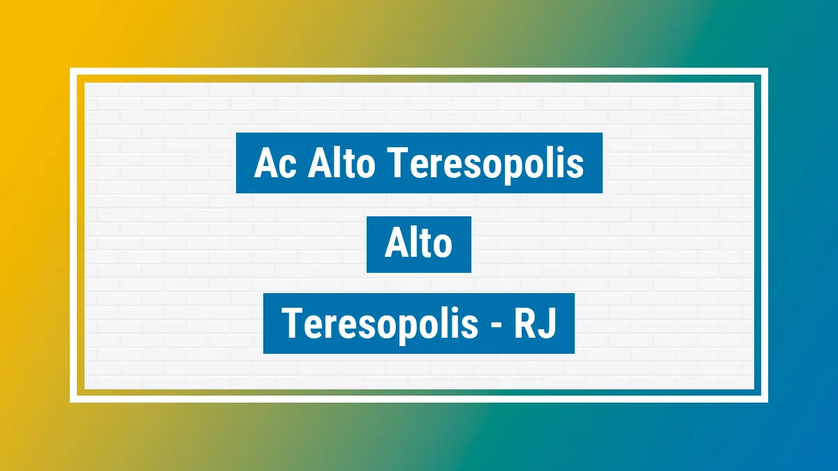 Unidade de agência dos Correios Ac Alto Teresopolis Alto Teresópolis RJ