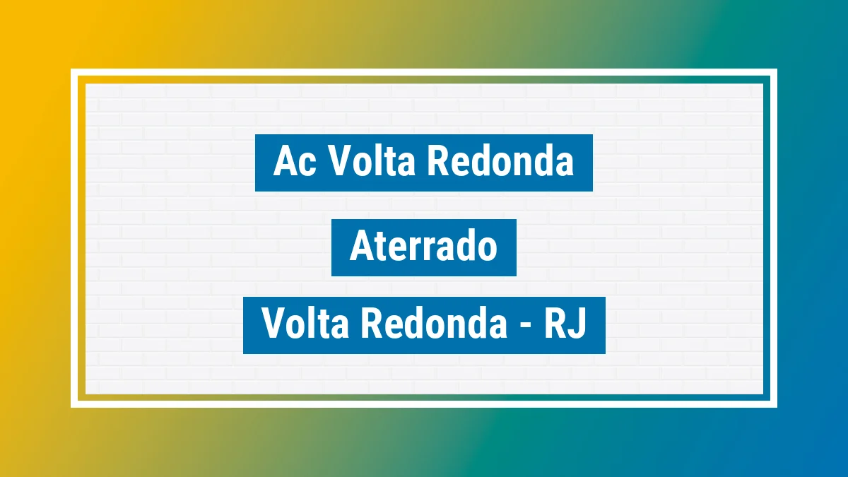 Unidade de agência dos Correios Ac Volta Redonda Aterrado Volta Redonda RJ