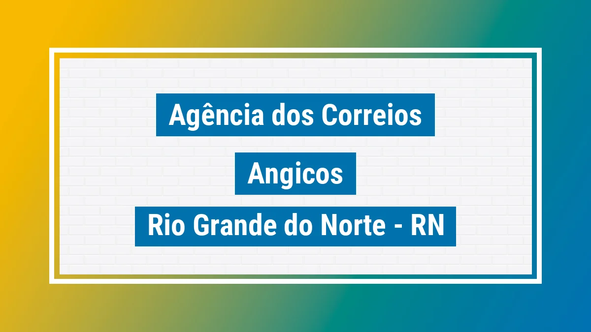 Imagem ilustrativa correios Angicos RN
