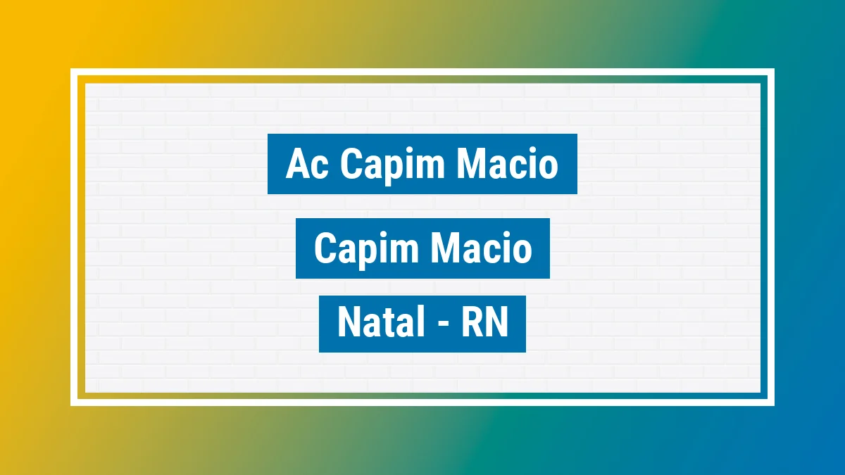Unidade de agência dos Correios Ac Capim Macio Capim Macio Natal RN