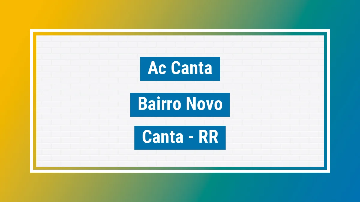 Unidade de agência dos Correios Ac Canta Bairro Novo Cantá RR