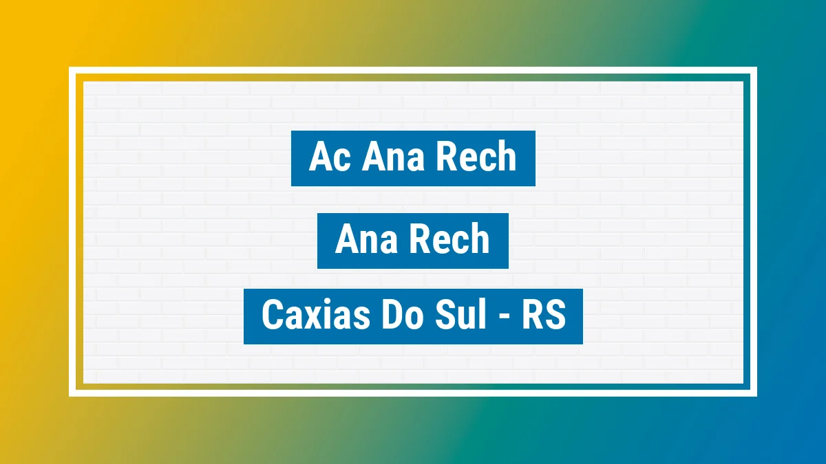 Unidade de agência dos Correios Ac Ana Rech Ana Rech Caxias do Sul RS