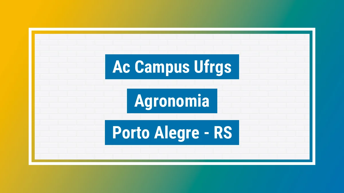 Unidade de agência dos Correios Ac Campus Ufrgs Agronomia Porto Alegre RS