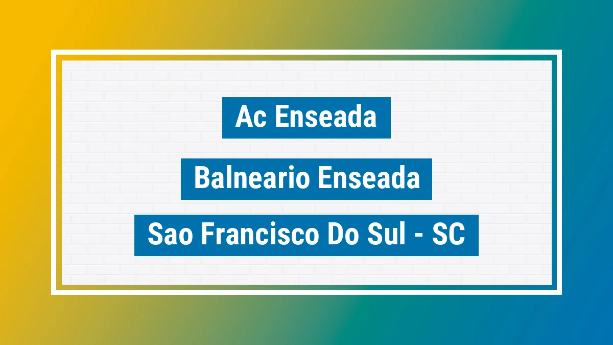 Unidade de agência dos Correios Ac Enseada Balneário Enseada São Francisco do Sul SC