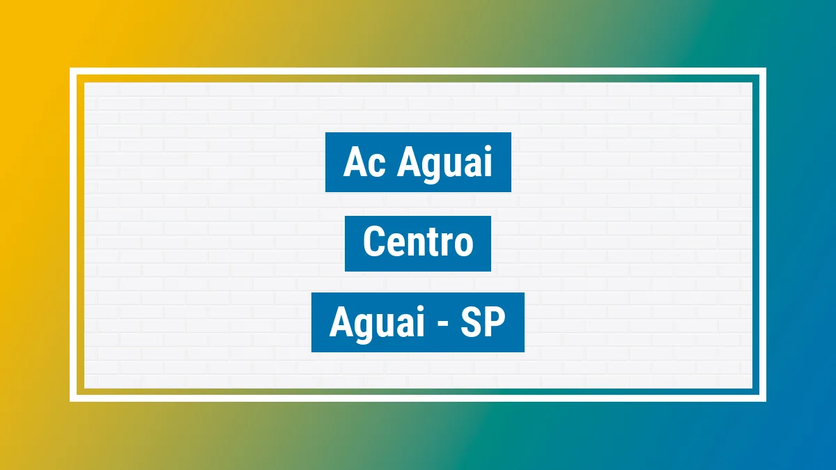 Unidade de agência dos Correios Ac Aguai Centro Aguaí SP