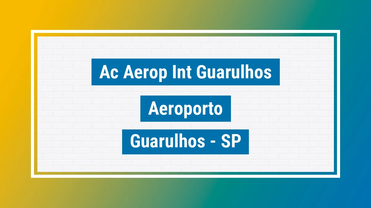 Unidade de agência dos Correios Ac Aerop Int Guarulhos Aeroporto Guarulhos SP