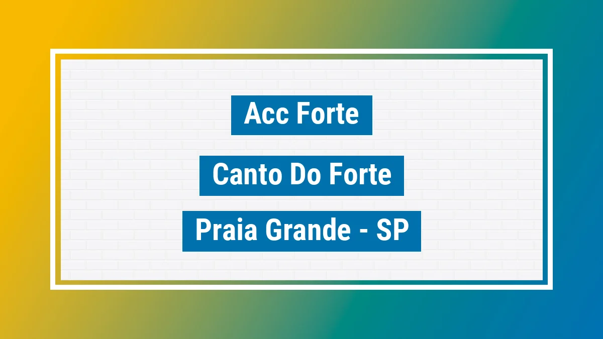 Unidade de agência dos Correios Acc Forte Canto do Forte Praia Grande SP