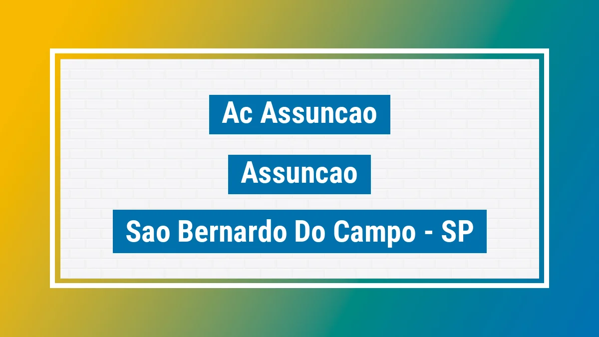 Unidade de agência dos Correios Ac Assuncao Assunção São Bernardo do Campo SP