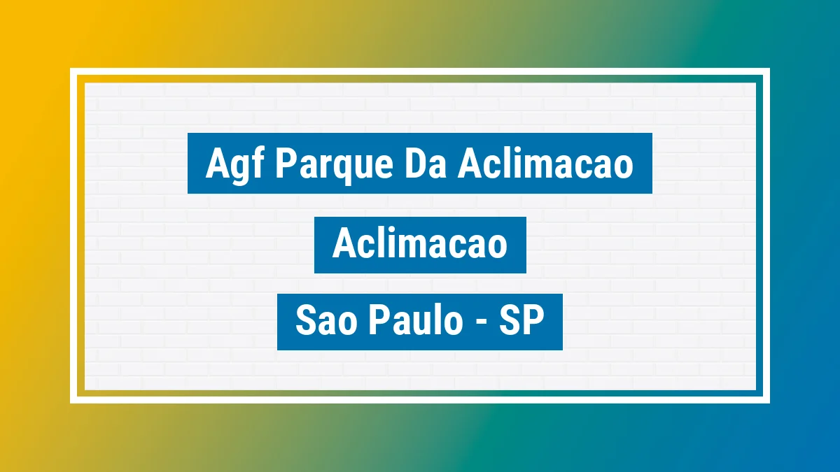Unidade de agência dos Correios Agf Parque da Aclimacao Aclimação São Paulo SP