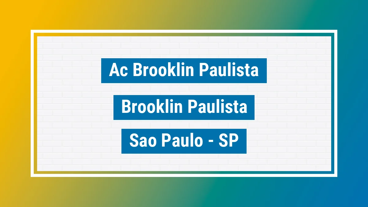 Unidade de agência dos Correios Ac Brooklin Paulista Brooklin Paulista São Paulo SP