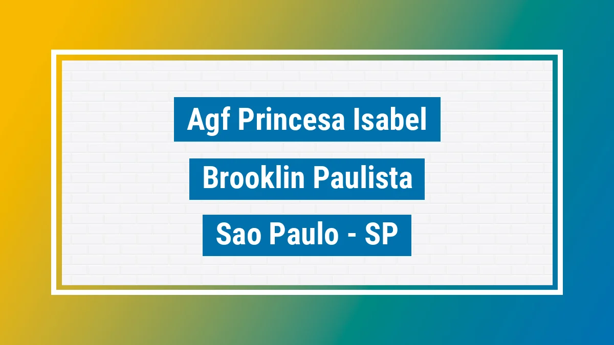 Unidade de agência dos Correios Agf Princesa Isabel Brooklin Paulista São Paulo SP